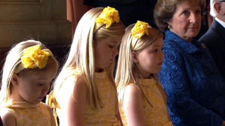 De 3 prinsesjes in het geel